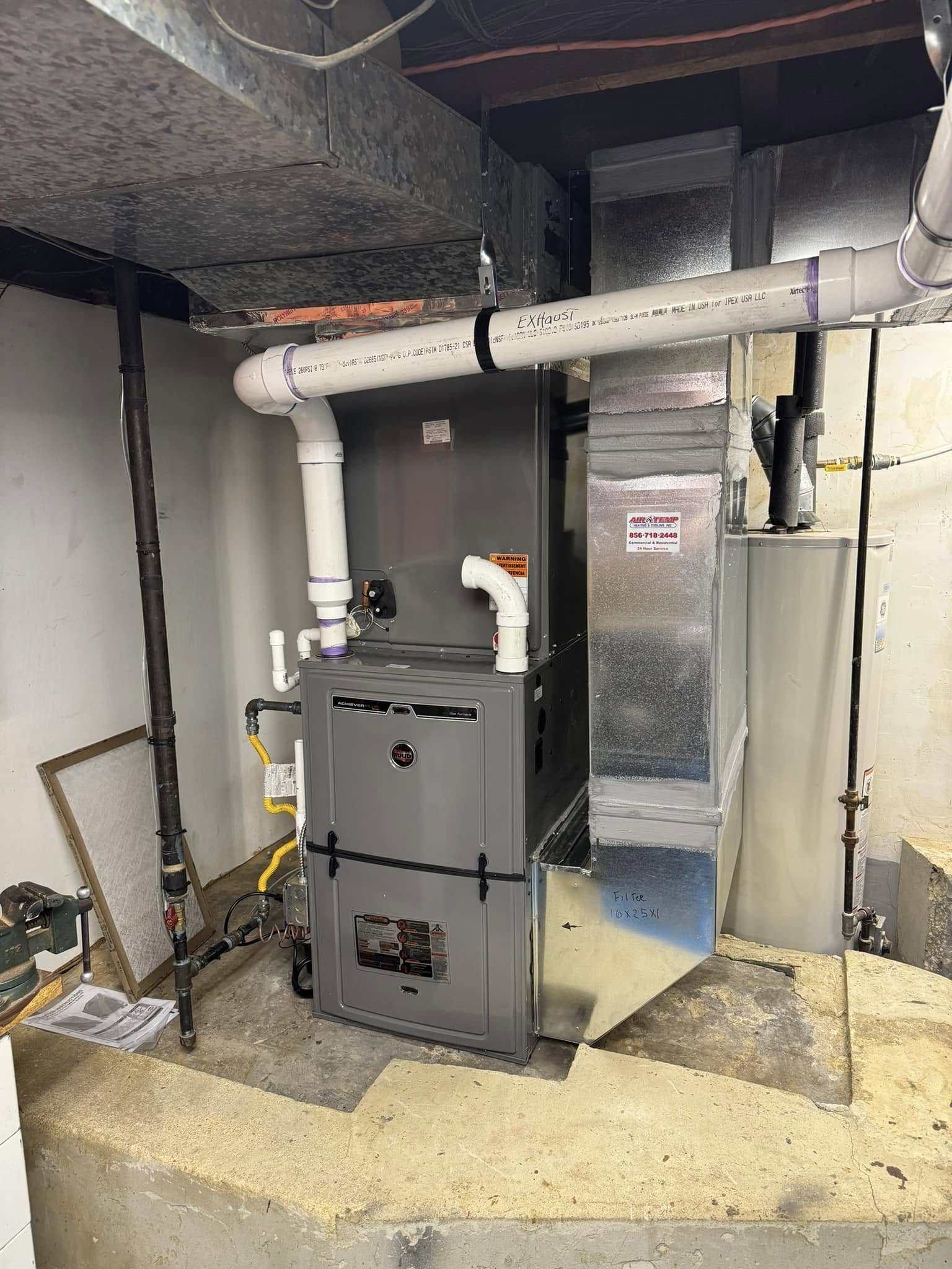 Air Temp furnace installation